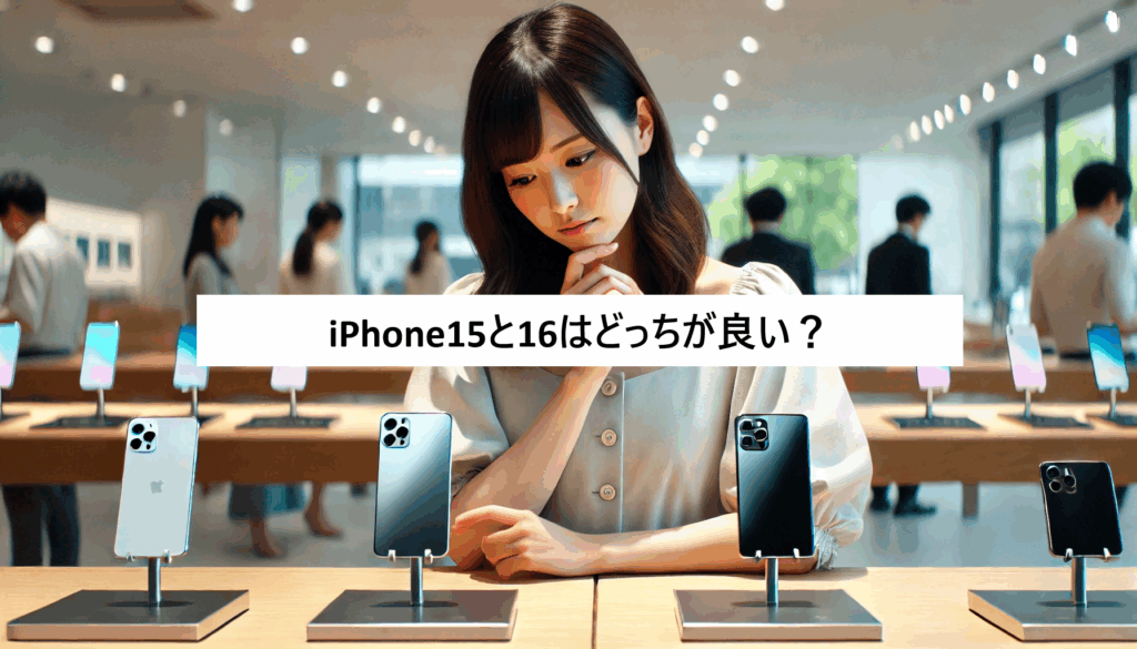 iPhone15と16はどっちが良い