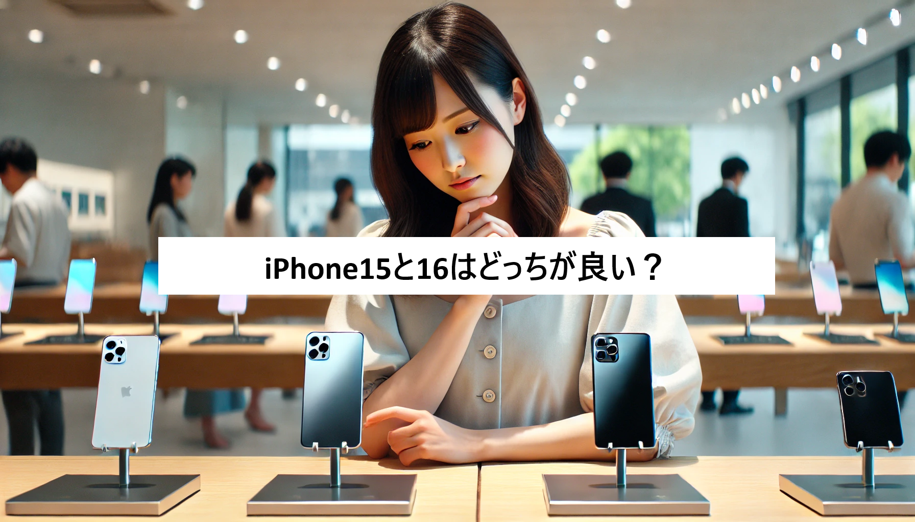 iPhone15と16はどっちが良い