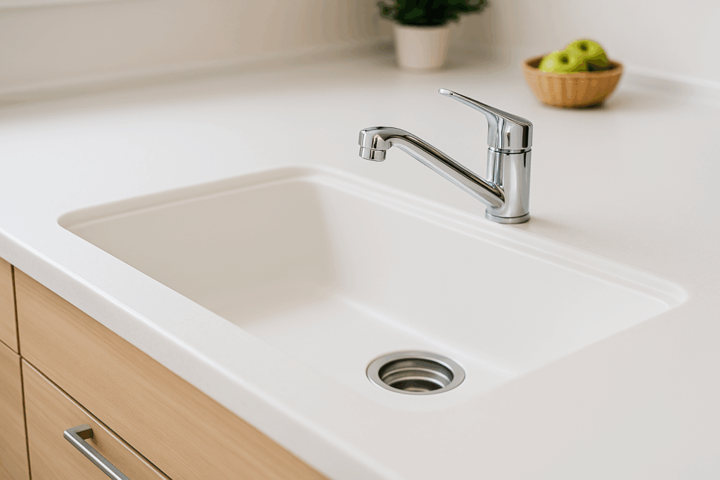 アクリル系のメリットとキッチン