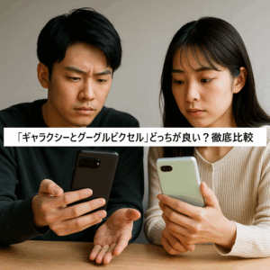 ギャラクシーとグーグルピクセル どっちが良いか比較