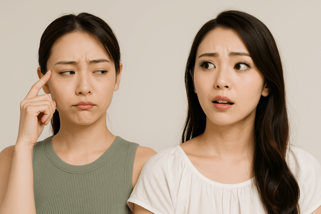 まつげへのダメージ