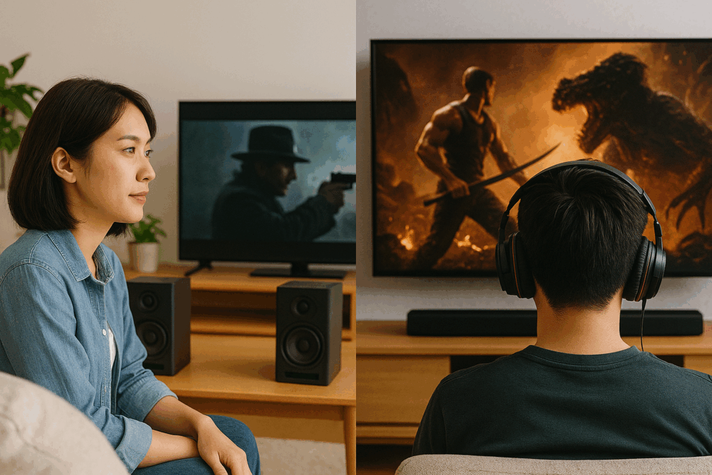 ステレオとサラウンドはどっちが良いかの定義と違い