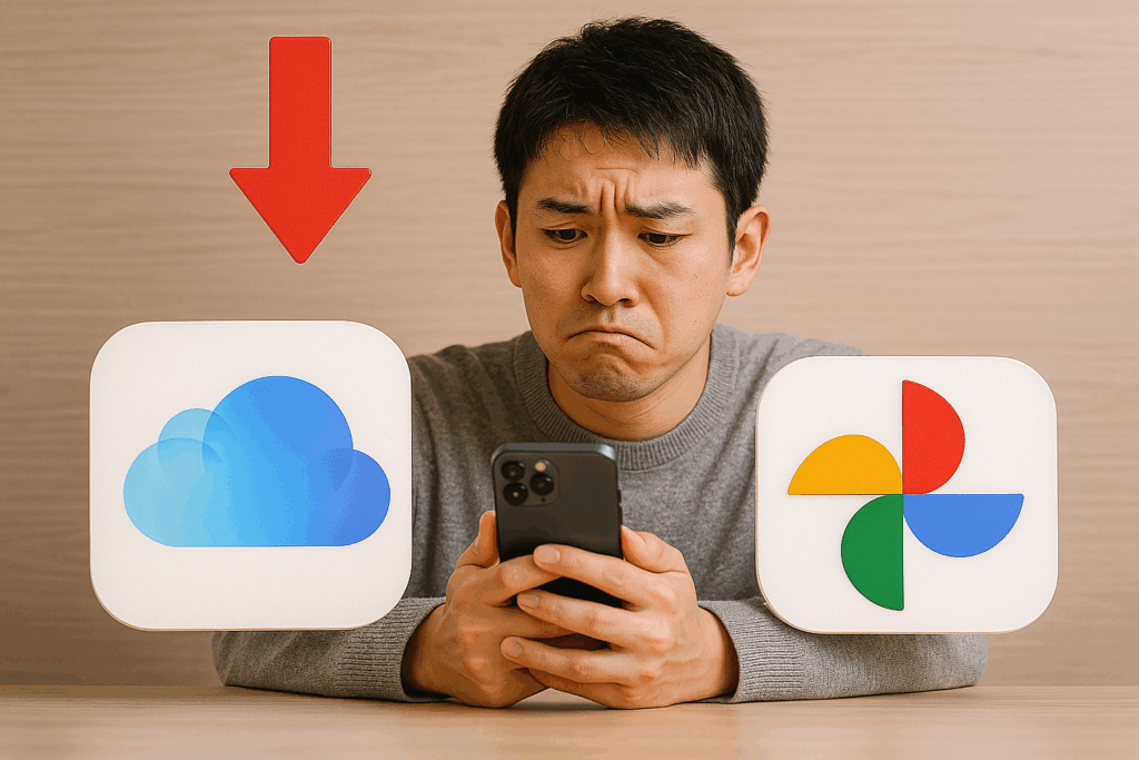 iCloudからGoogleフォトへの移行の難易度