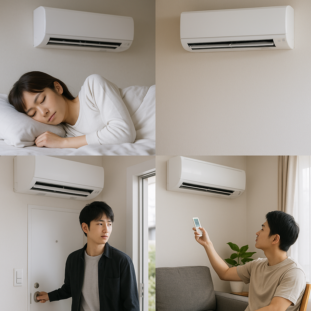 外出時のつけっぱなしと切入タイマー