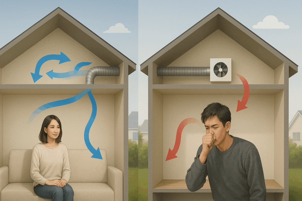 給気換気と排気換気、どっちが良いかの本質