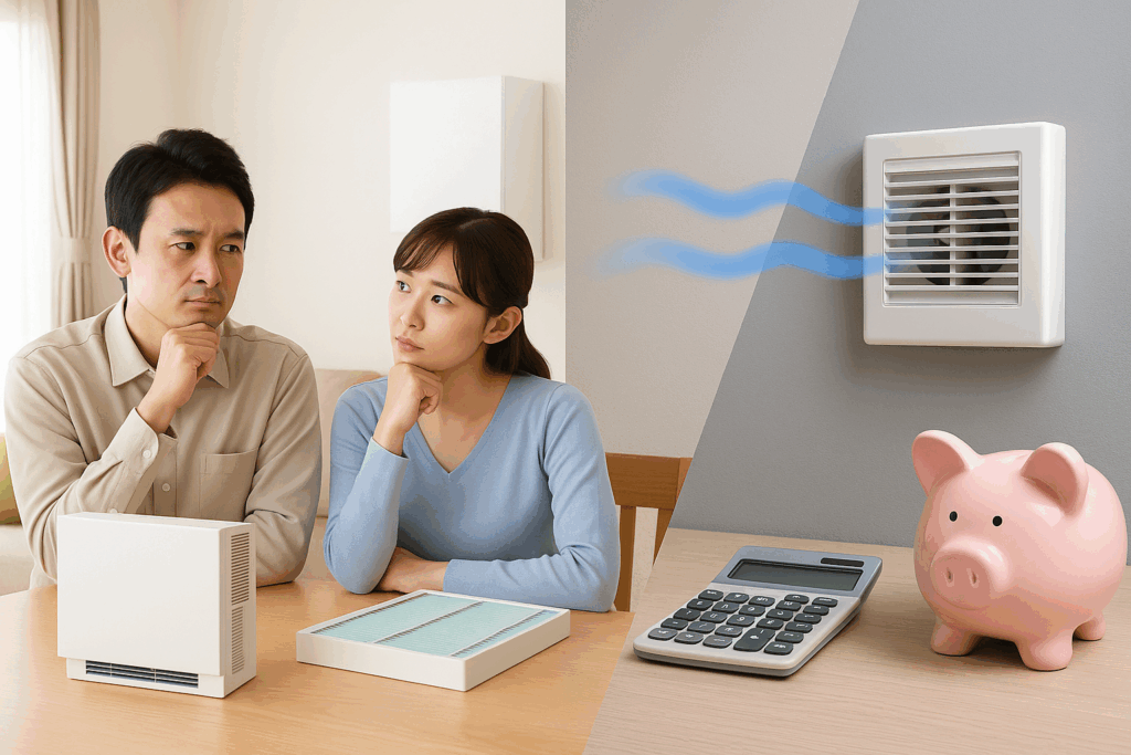 結局、給気換気と排気換気はどっちが良い？