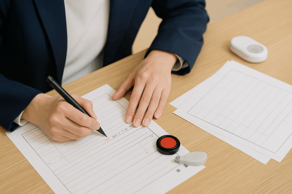 手書きの場合どこまで許されるか