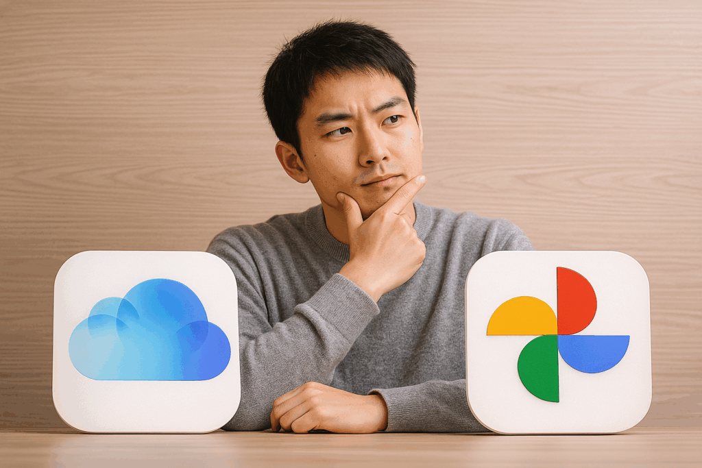 iCloudとGoogleフォトならどっちが良いか結論