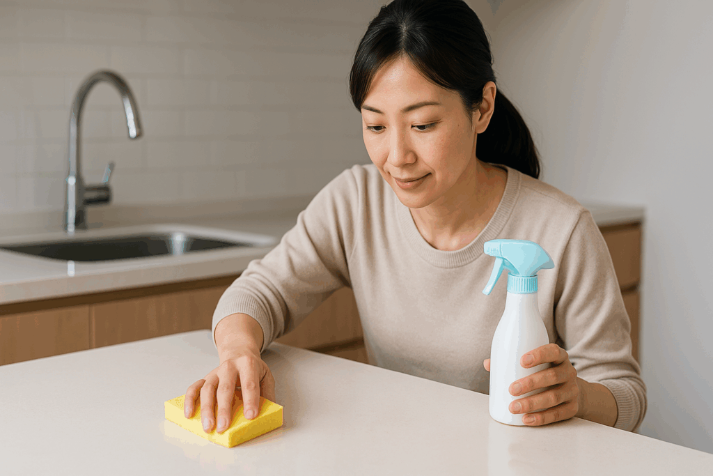 黄ばみ・シミの正しい掃除（お手入れ）