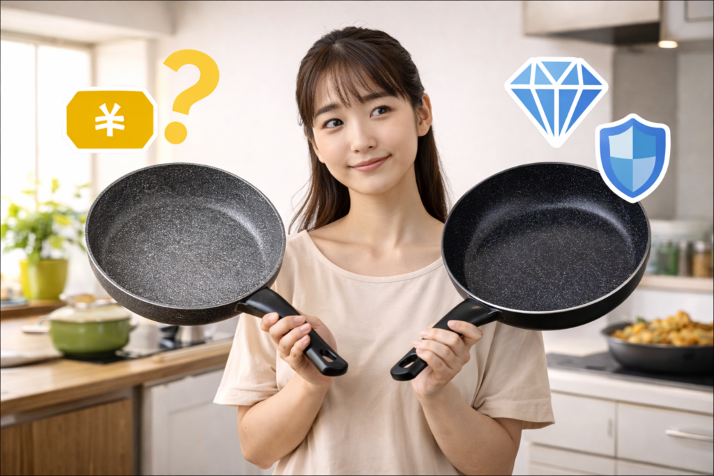 マーブルコートとダイヤモンドコートはどっちが良い？選び方