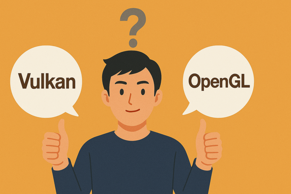結論！VulkanとOpenGLどっちが良いか状況別判断