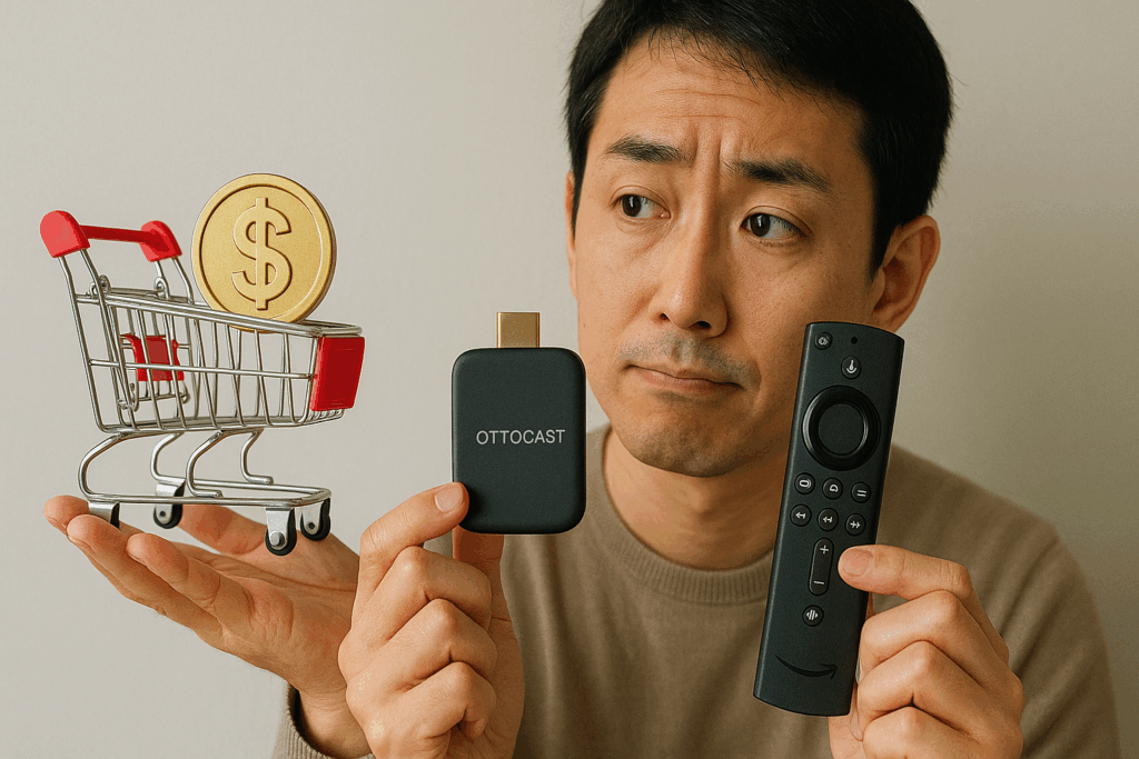 オットキャストとファイヤースティックの価格差とコスパ