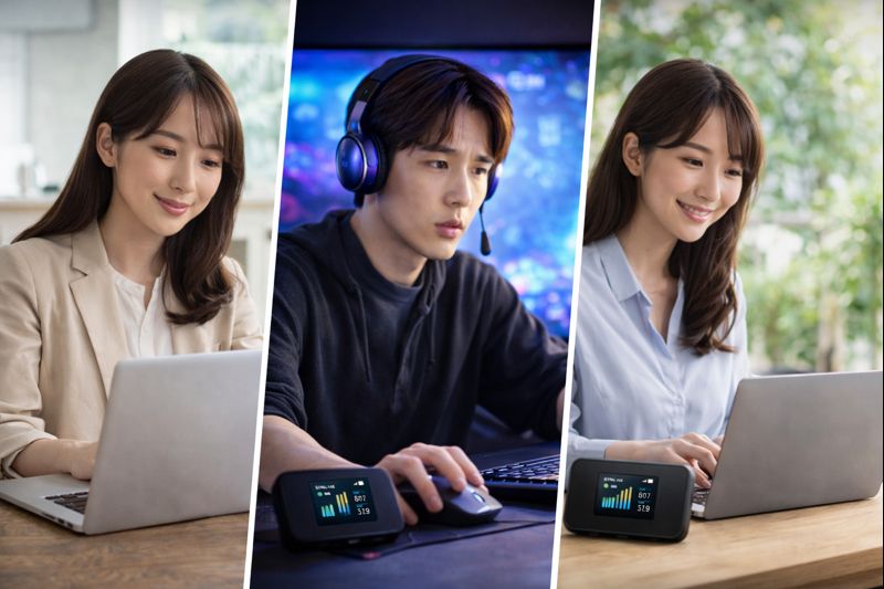 目的別でテザリングとWiFiどっちが良いか判断