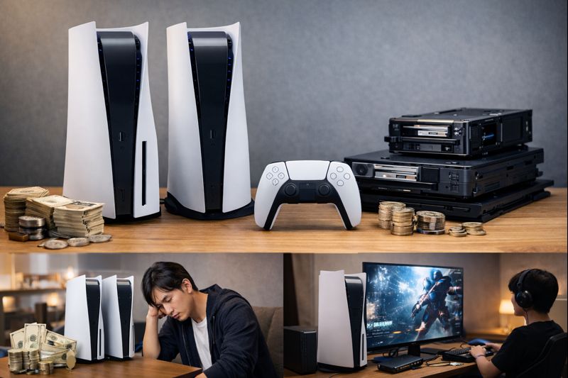 スペックと価格でPS5はどっちが良いか比較