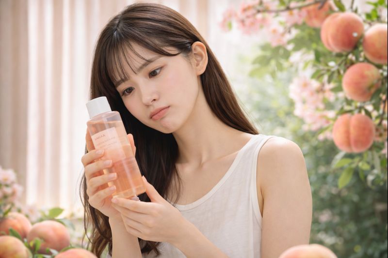 くすみケアに桃を使う注意点