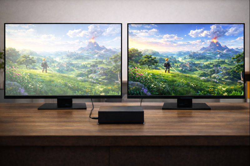 7テレビ出力とRGBレンジの合わせ方