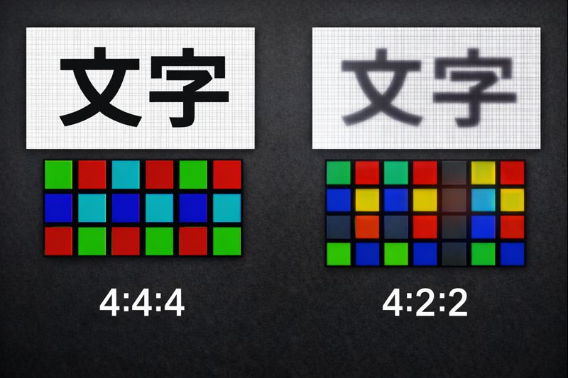 4文字のにじみを防ぐ