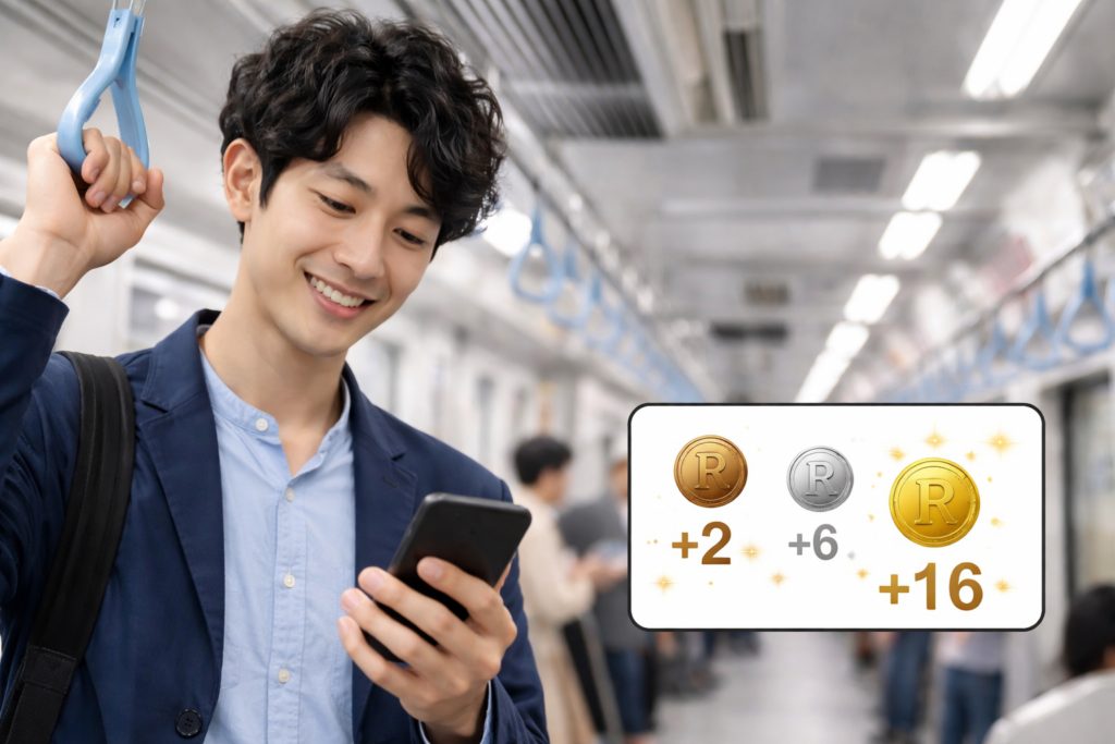 東京メトロ通勤ならメトポのランク特典が有利