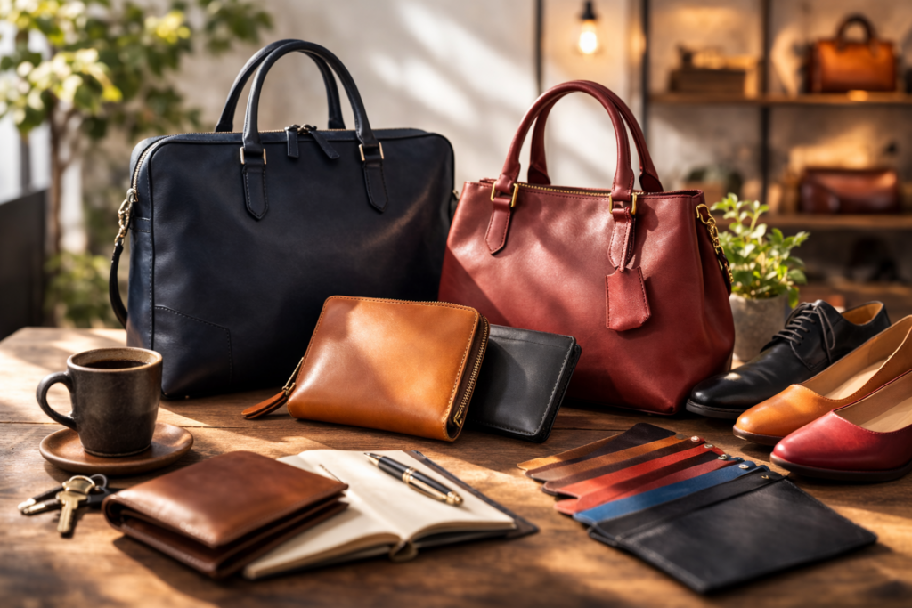 一般的な本革製品に多いクロム革のメリット