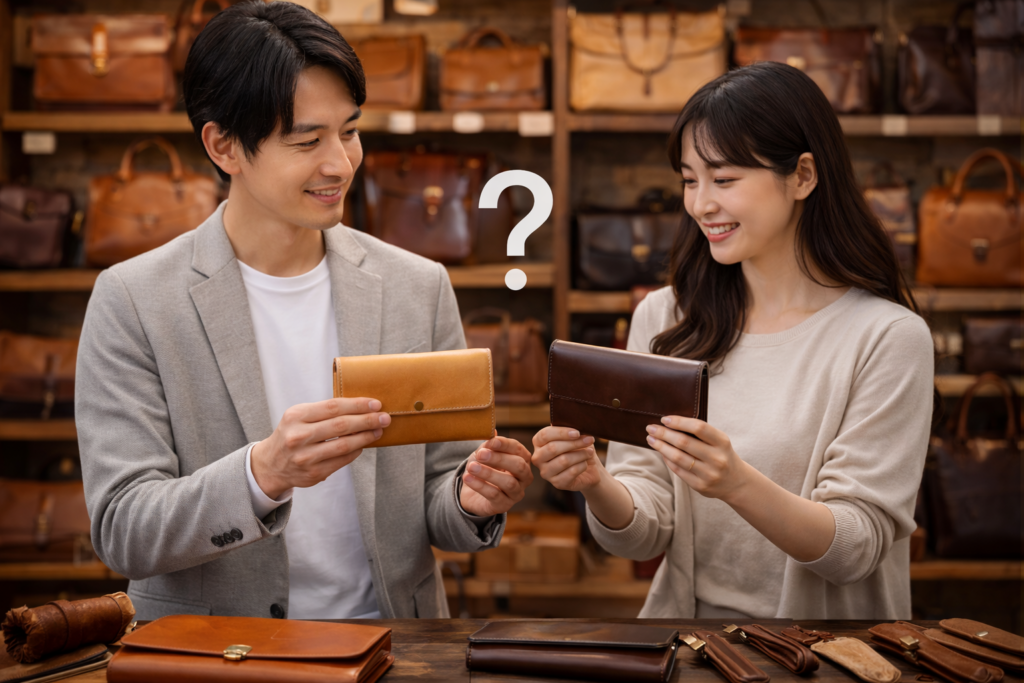 ヌメ革と本革はどっちが良いのか違いと定義を解説